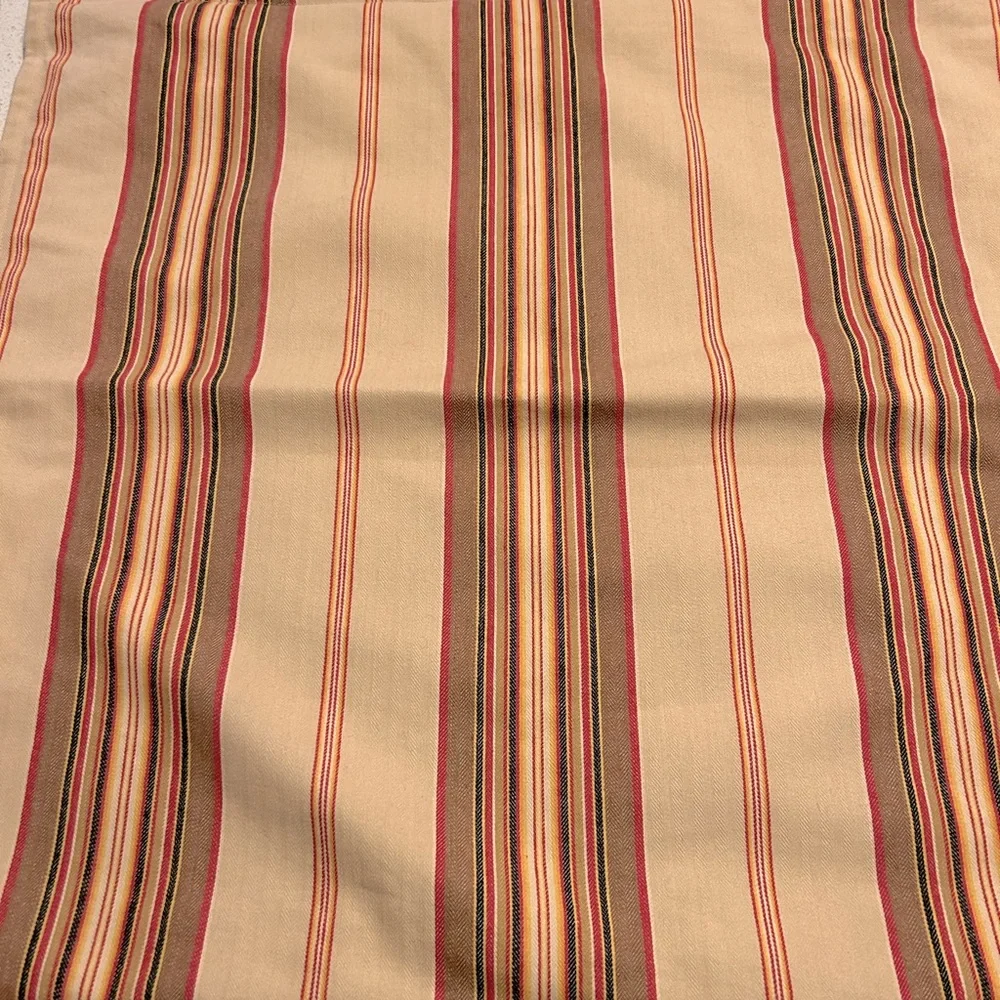 Pottery Barn Striped Euro Pillow Cover